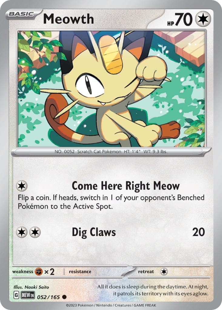 Meowth — 151