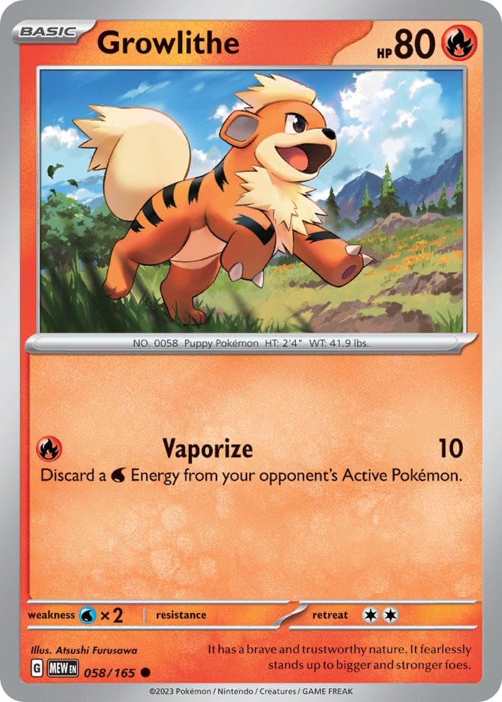 Growlithe — 151