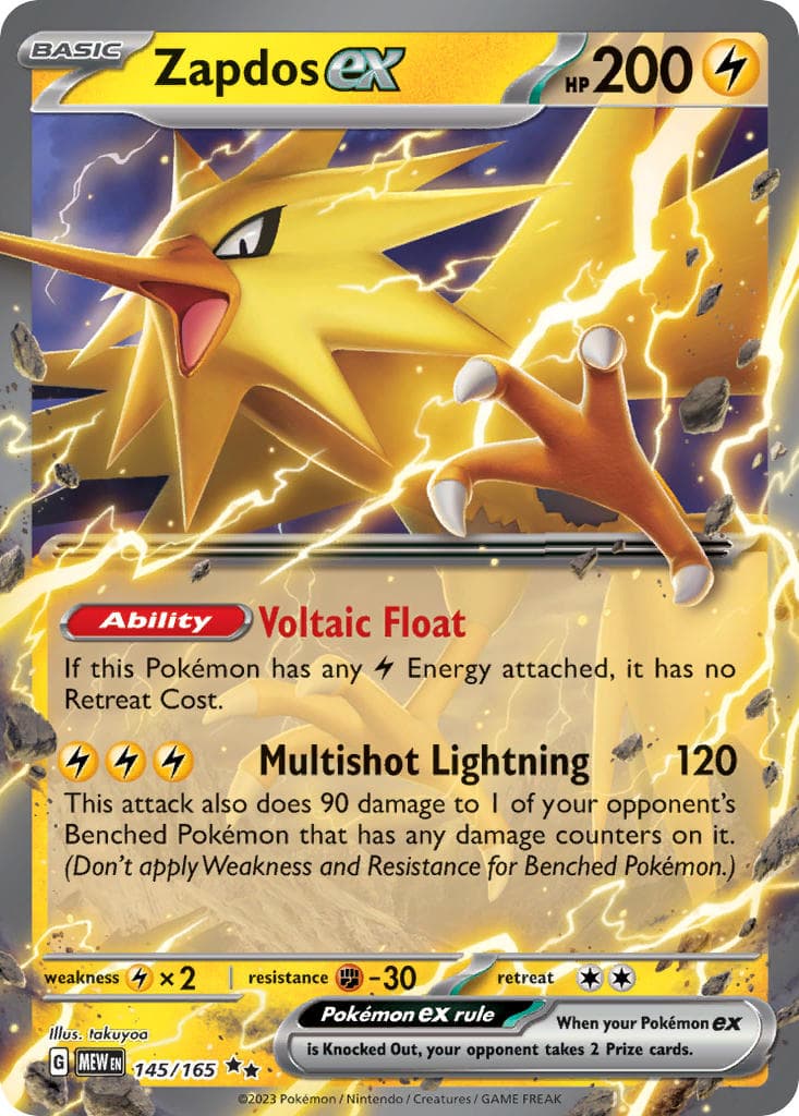 Zapdos ex — 151