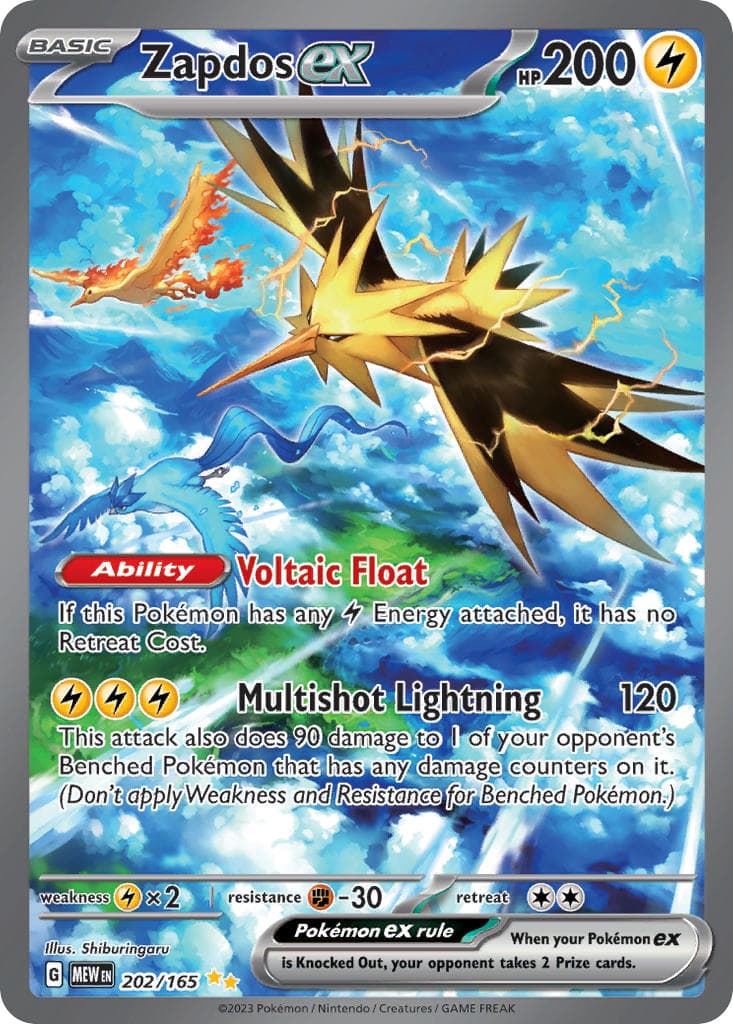 Zapdos ex — 151