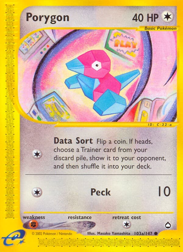 Porygon — Aquapolis