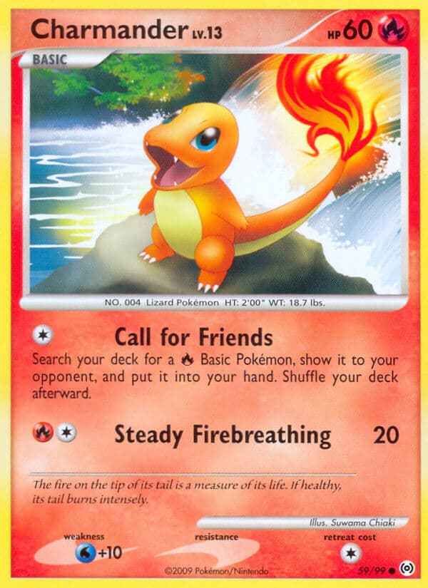 Charmander — Arceus Pokémon card