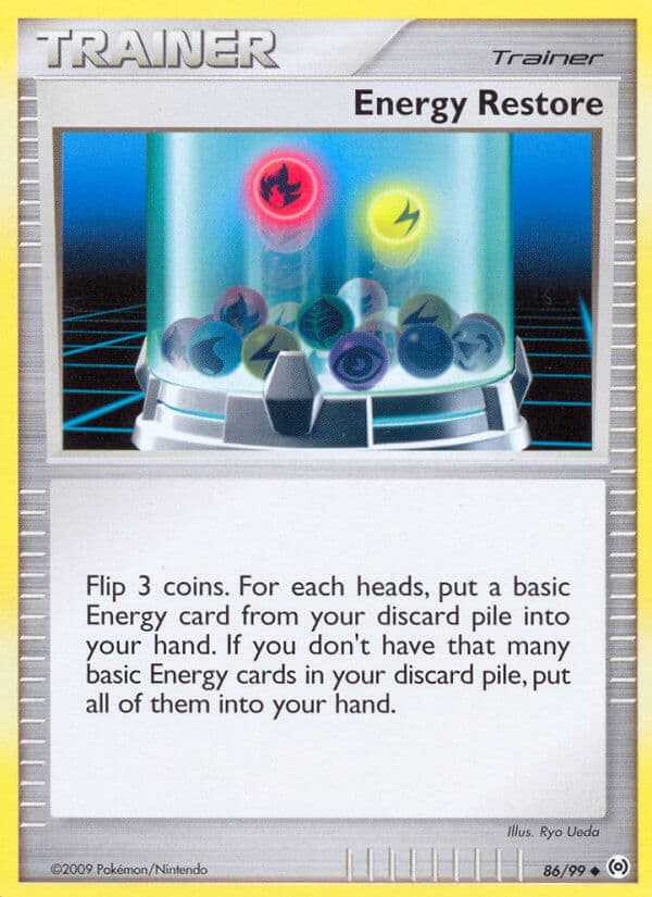 Energy Restore — Arceus Pokémon card