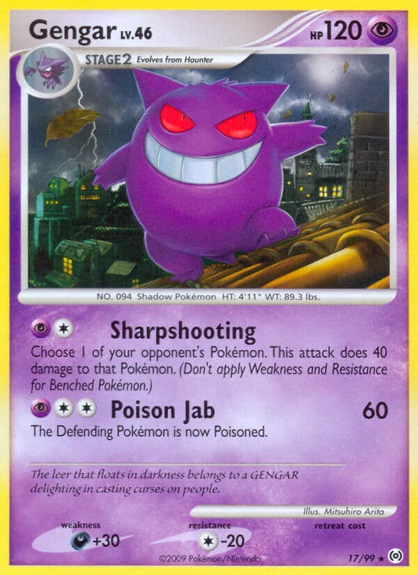 Gengar — Arceus Pokémon card