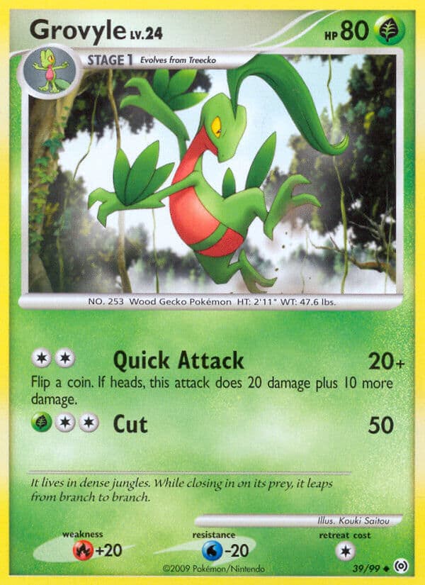 Grovyle — Arceus