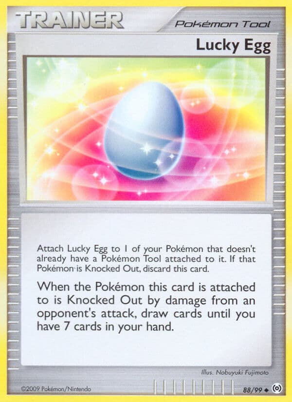 Lucky Egg — Arceus Pokémon card