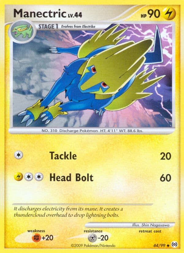 Manectric — Arceus Pokémon card