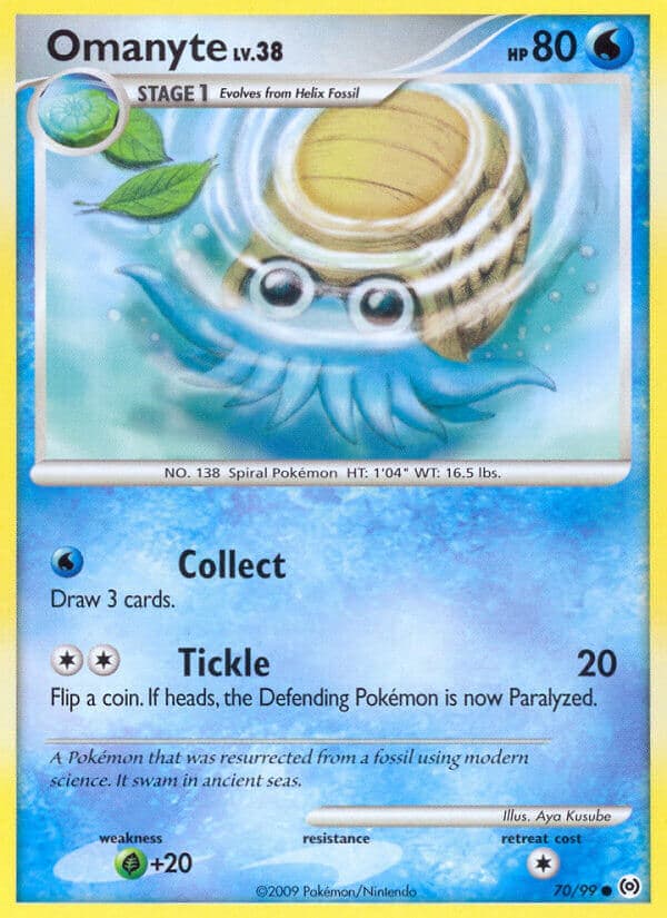 Omanyte — Arceus