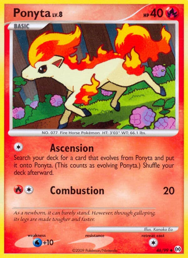 Ponyta — Arceus Pokémon card