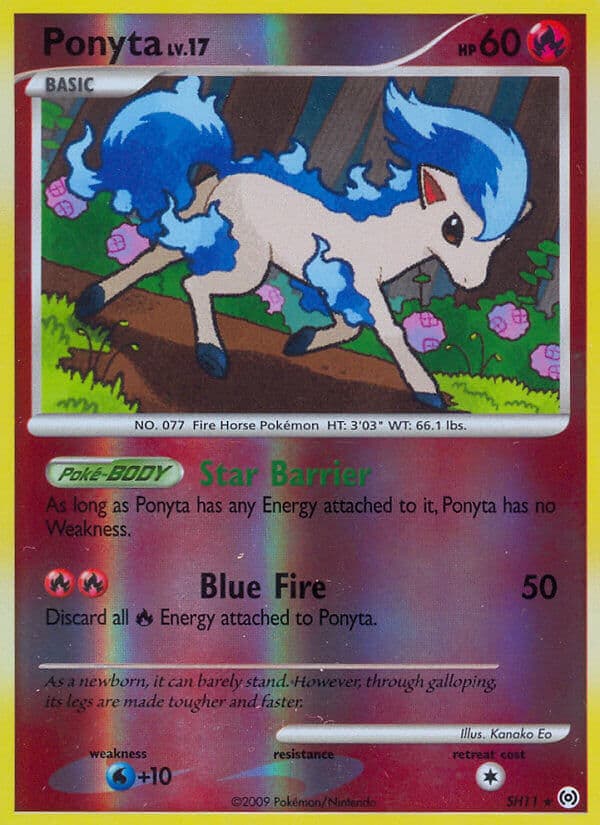 Ponyta — Arceus Pokémon card