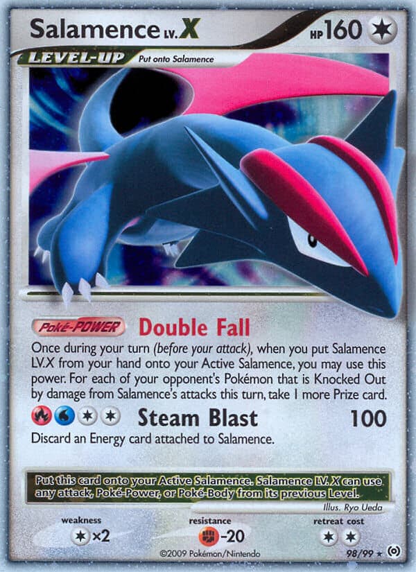 Salamence Lvx — Arceus Pokémon card