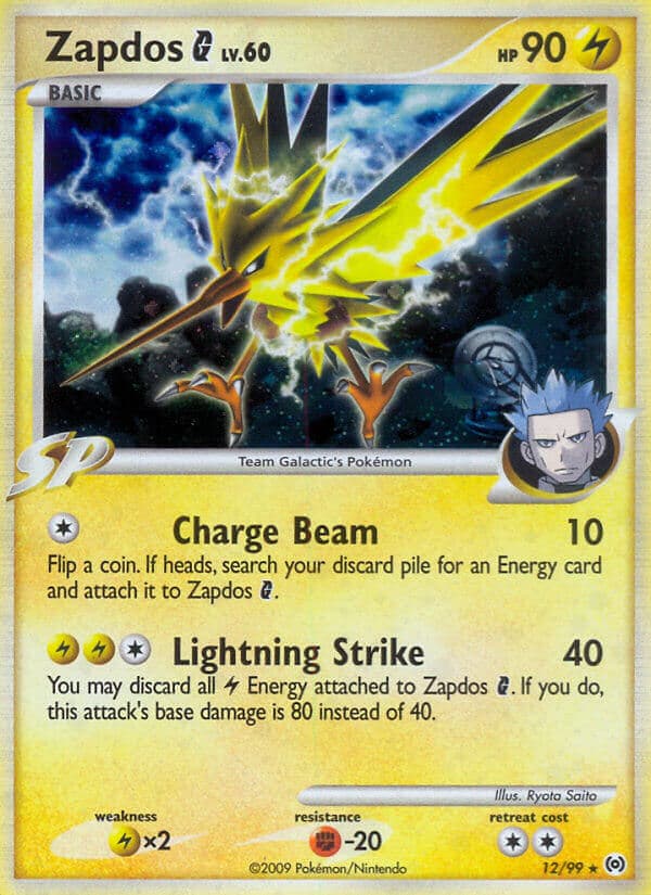 Zapdos G — Arceus Pokémon card