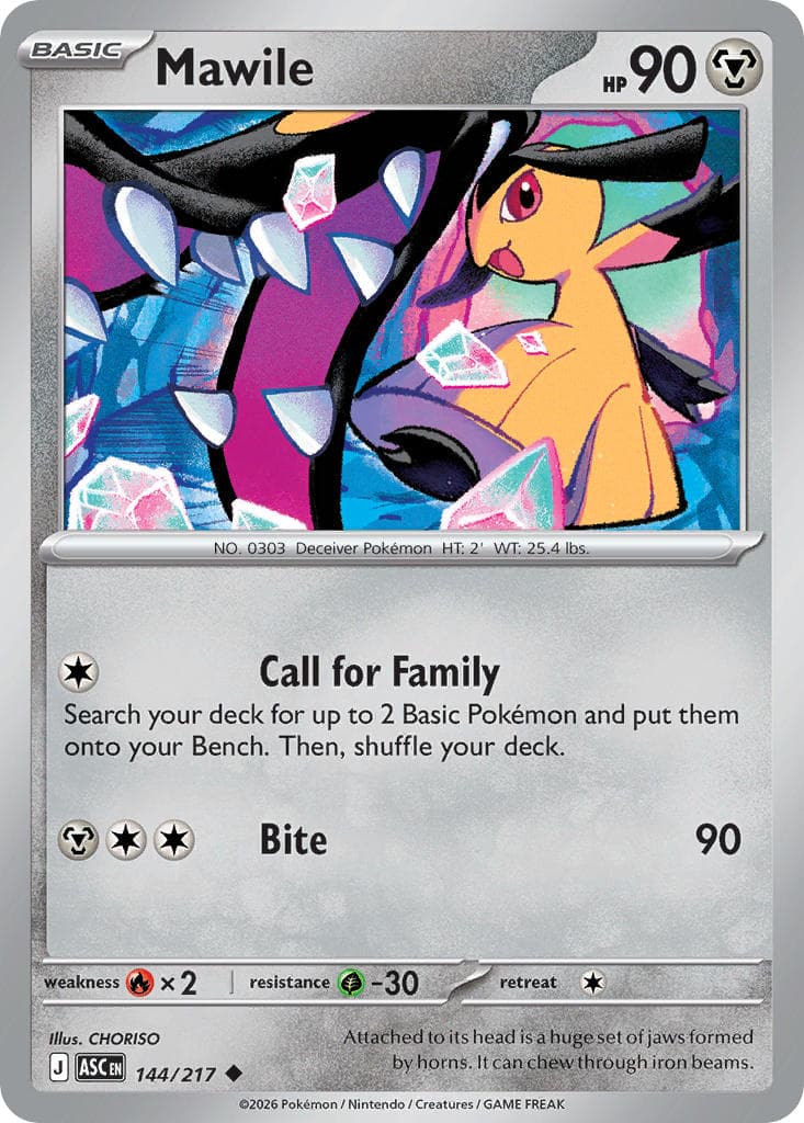 Card 144 — Ascended Heroes Pokémon card