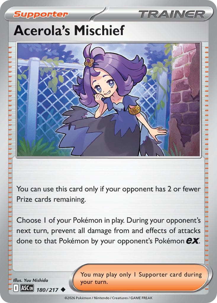 Card 180 — Ascended Heroes Pokémon card