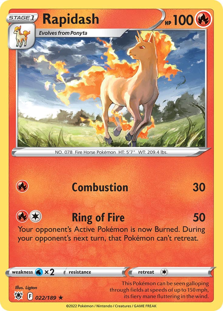 Rapidash — Astral Radiance
