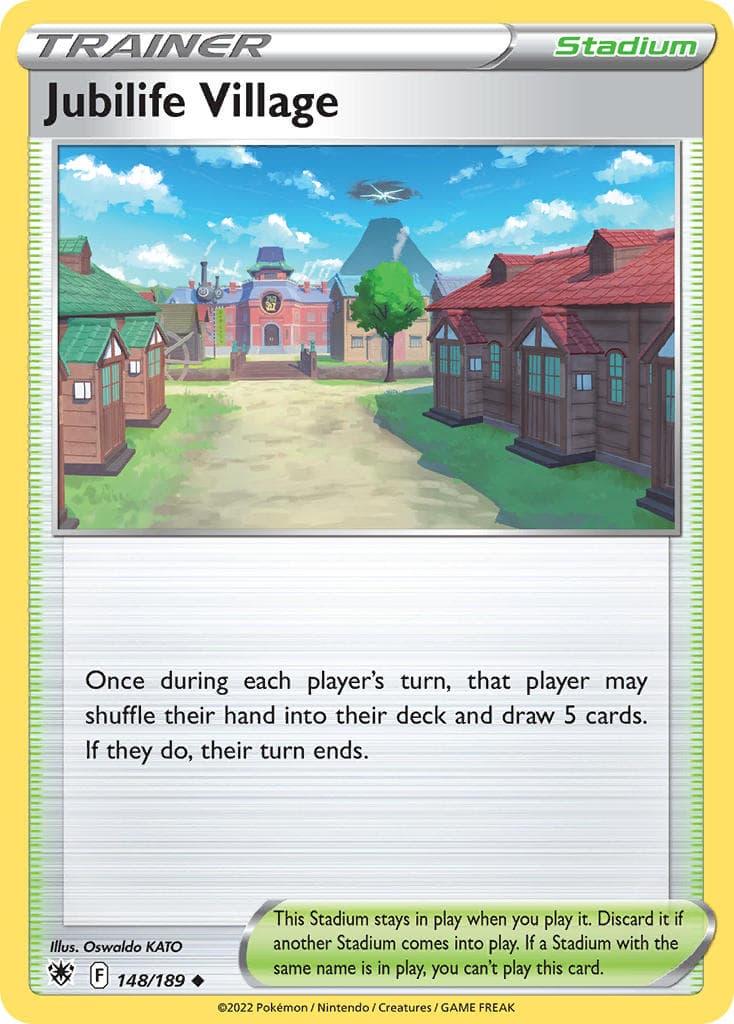 Jubilife Village — Astral Radiance Pokémon card