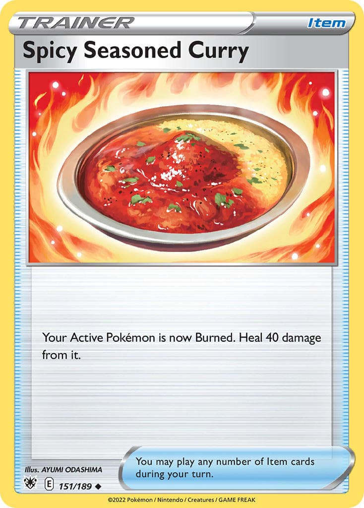 Spicy Seasoned Curry — Astral Radiance Pokémon card