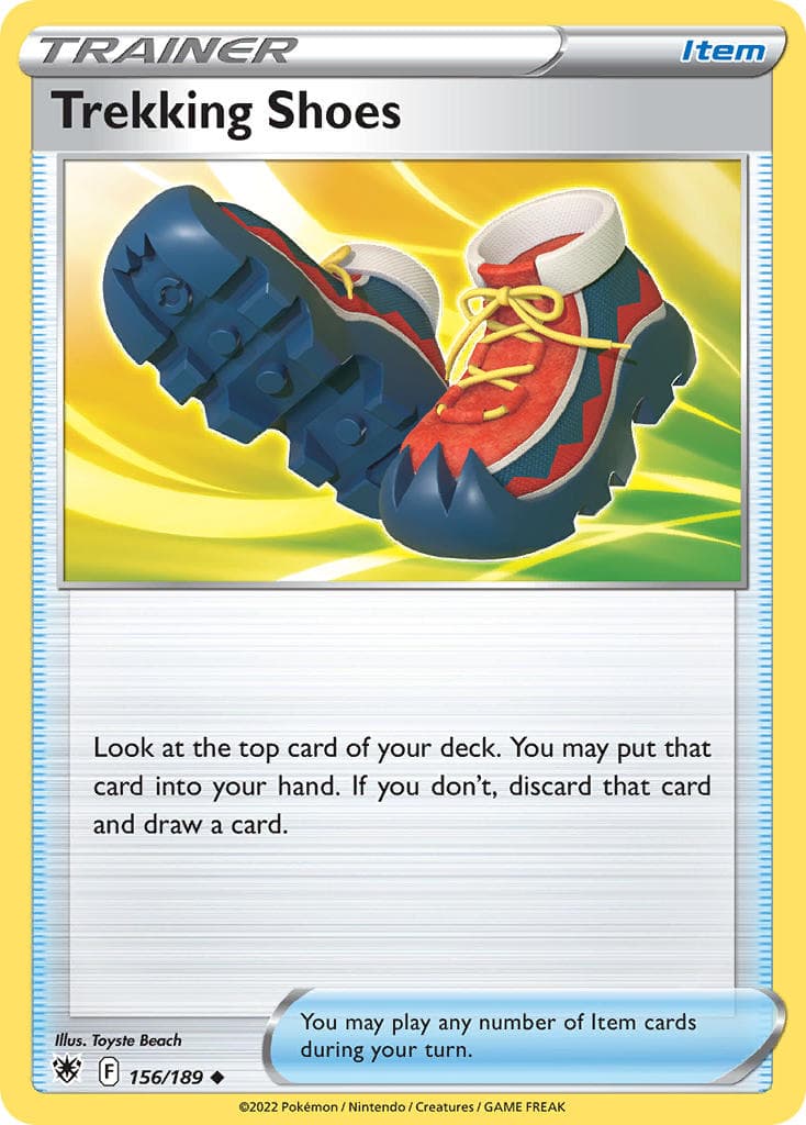 Trekking Shoes — Astral Radiance Pokémon card