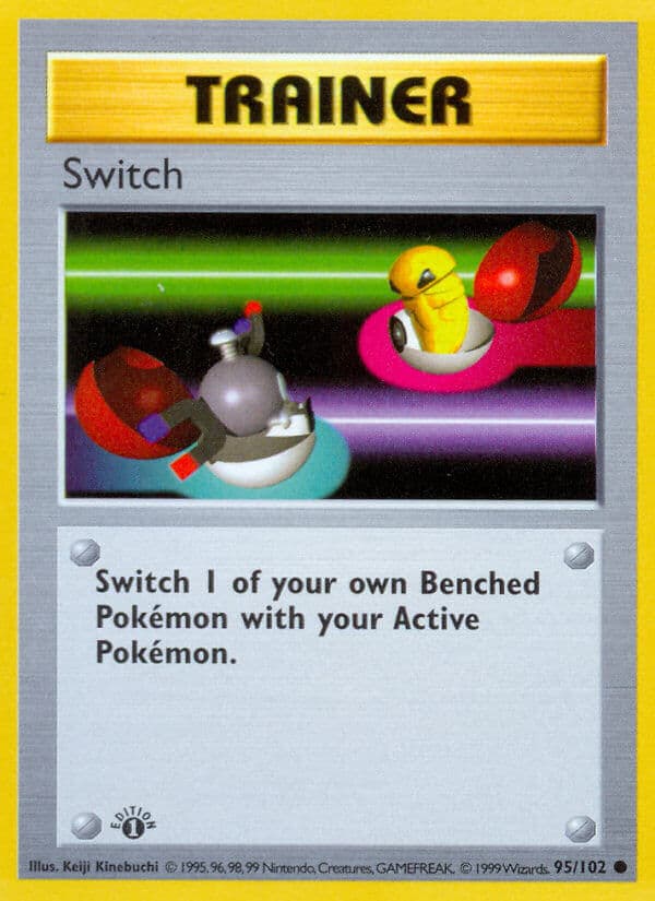 Switch — Base Set Pokémon card