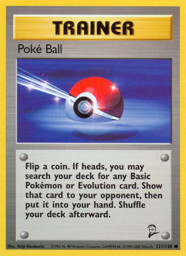 Poke Ball — Base Set 2 Pokémon card