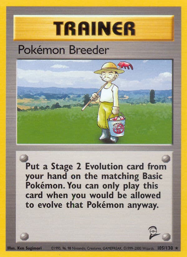 Pokemon Breeder — Base Set 2