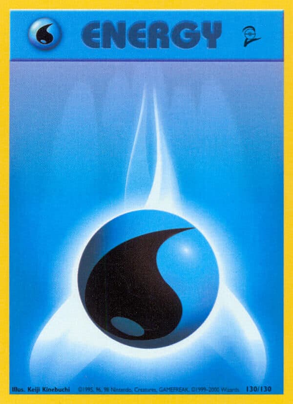 Water Energy — Base Set 2 Pokémon card