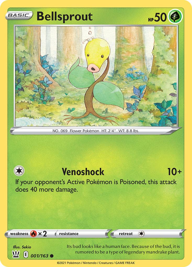 Bellsprout — Battle Styles