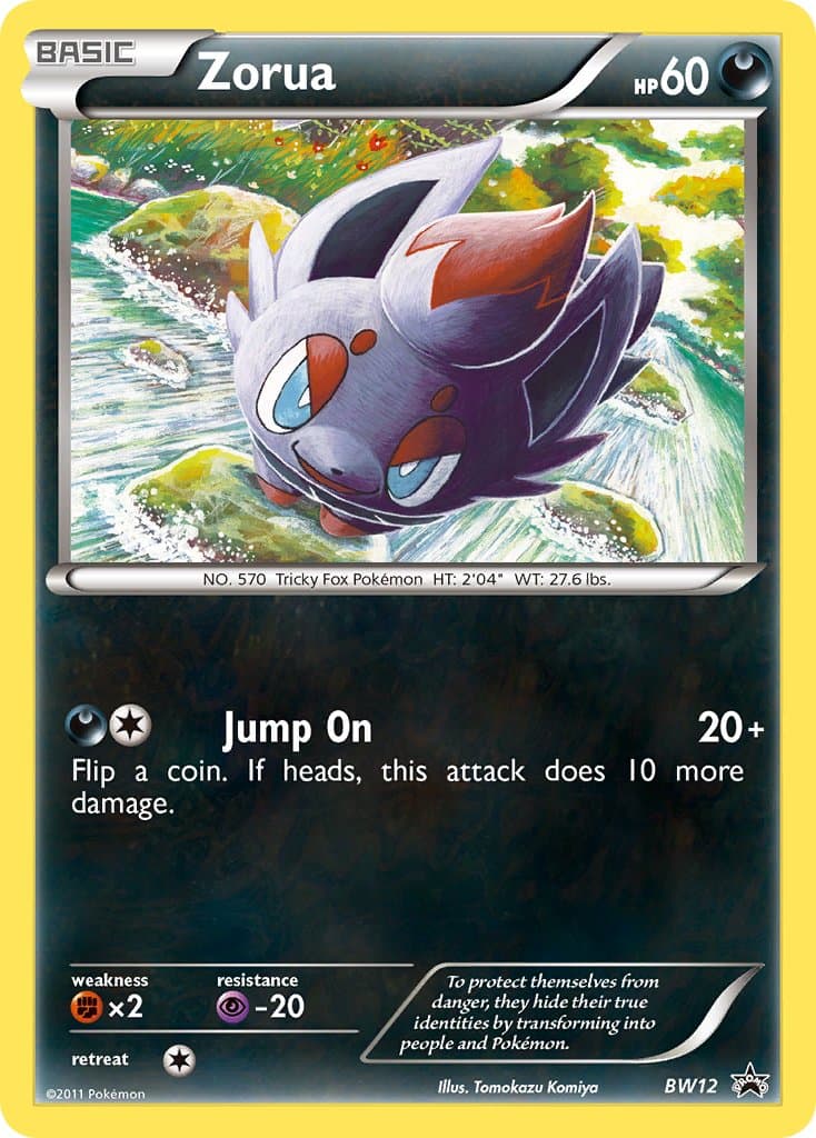 Zorua — Black White Promos Pokémon card