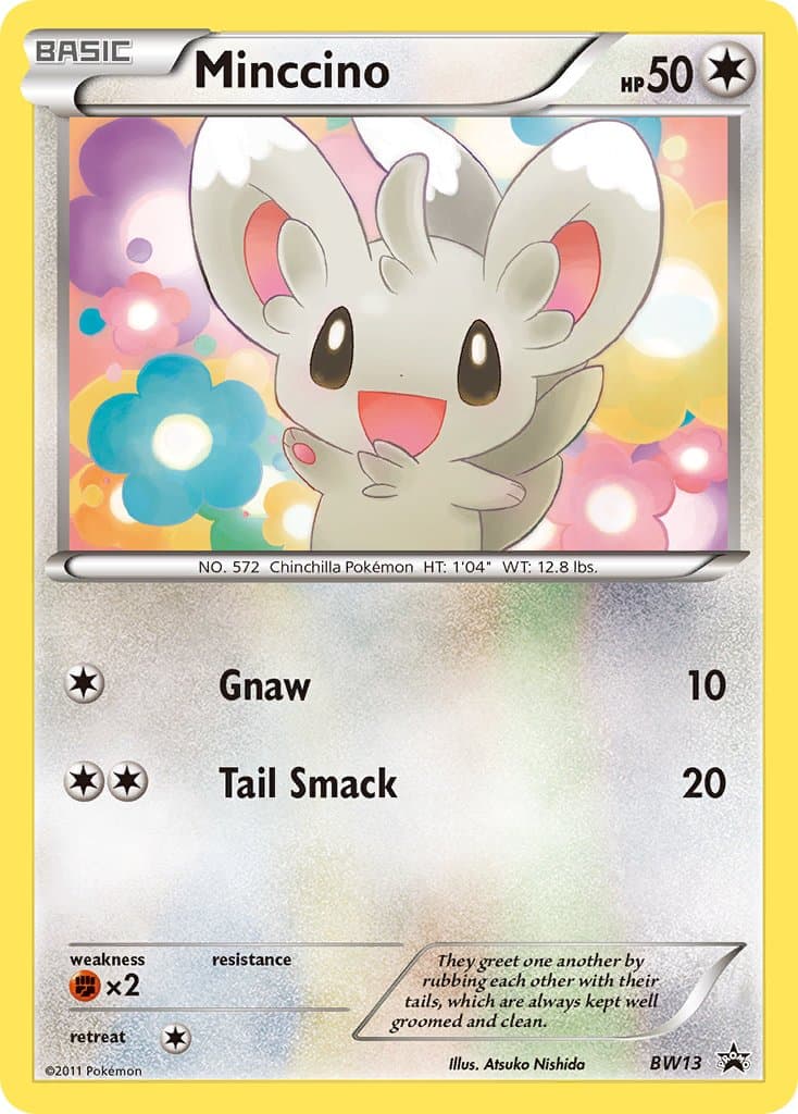 Minccino — Black White Promos Pokémon card