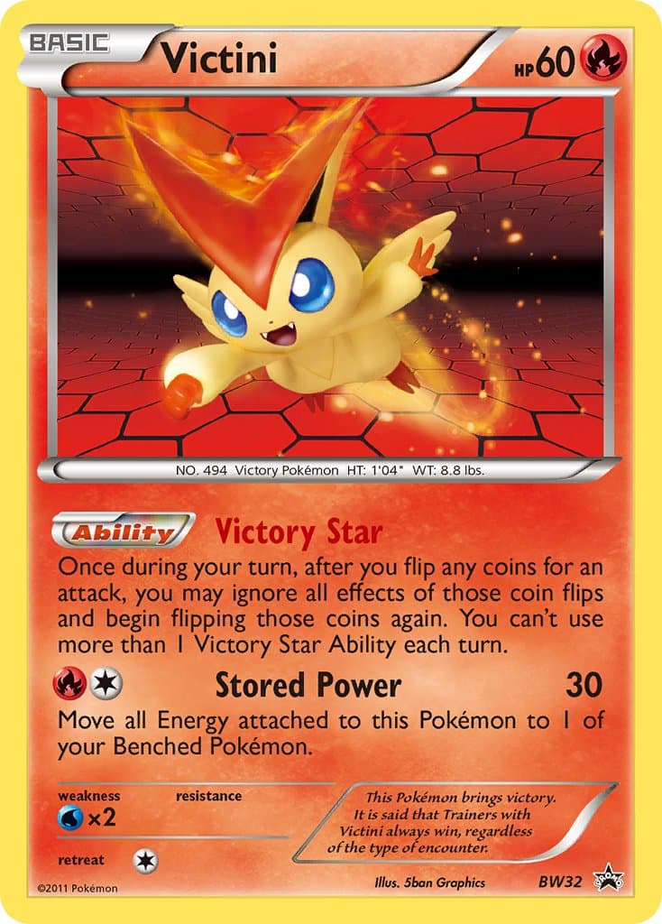 Victini — Black White Promos Pokémon card