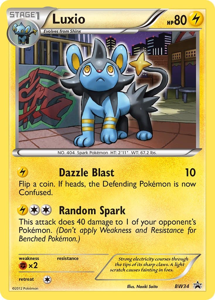 Luxio — Black White Promos
