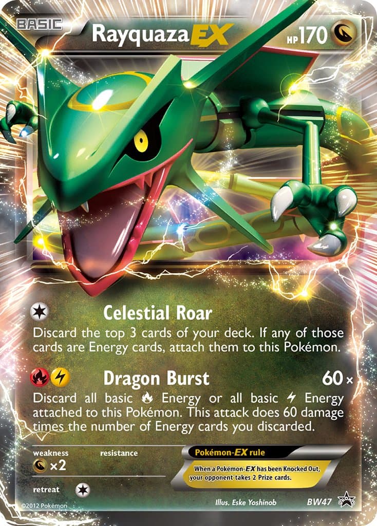 Rayquaza Ex — Black White Promos Pokémon card