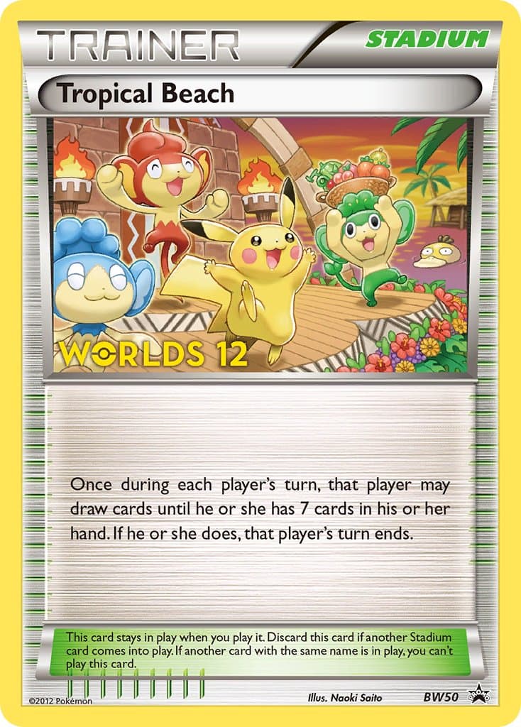 Tropical Beach — Black White Promos Pokémon card