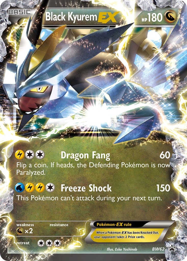 Black Kyurem Ex — Black White Promos