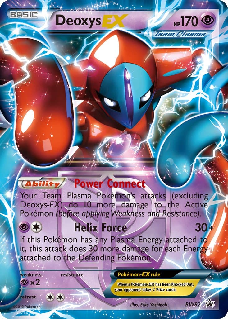 Deoxys Ex — Black White Promos Pokémon card