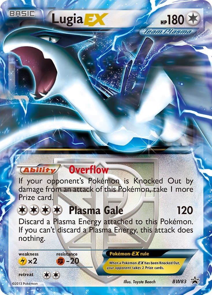 Lugia Ex — Black White Promos Pokémon card