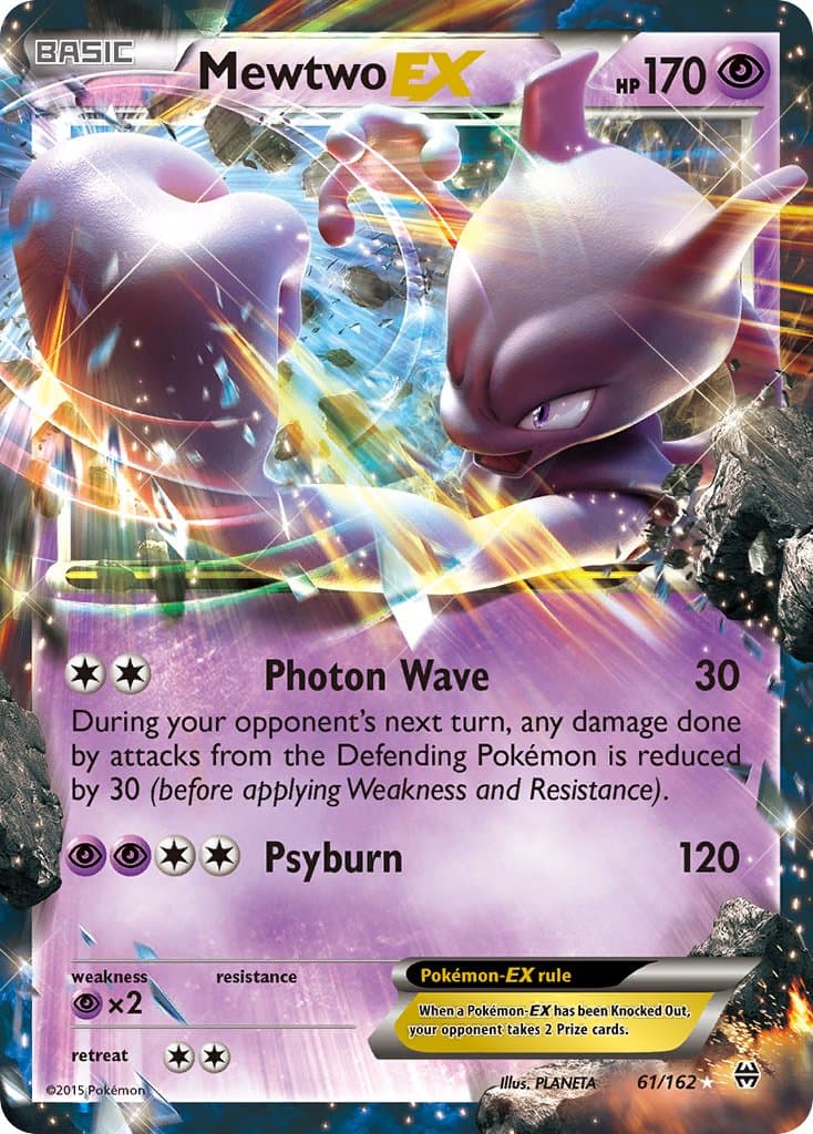 Mewtwo Ex — BREAKthrough Pokémon card