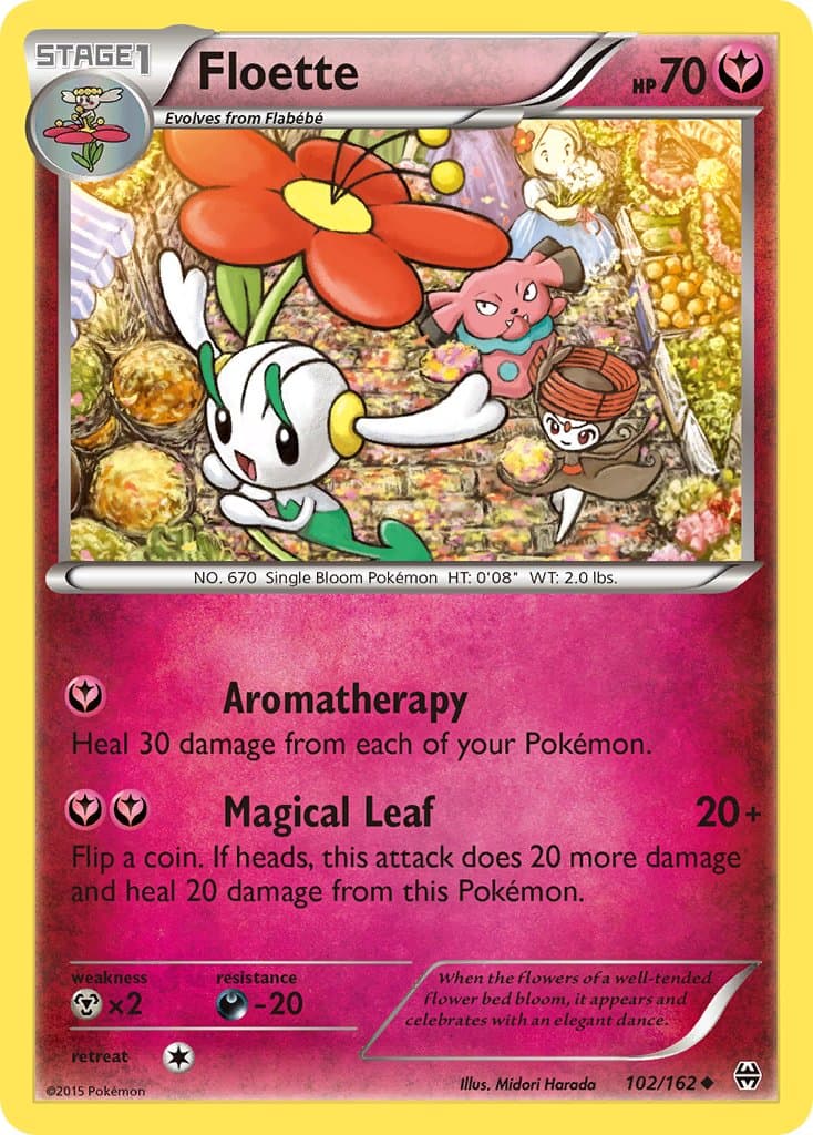 Floette — BREAKthrough Pokémon card