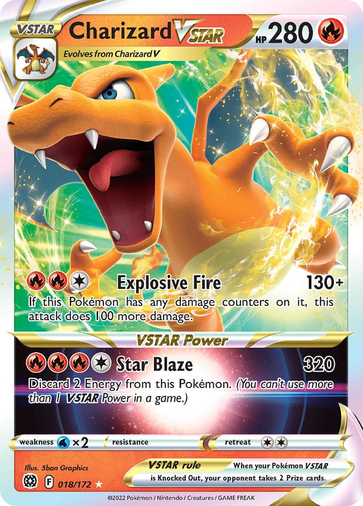 Charizard Vstar — Brilliant Stars