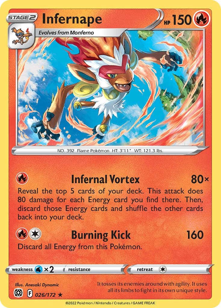 Infernape — Brilliant Stars