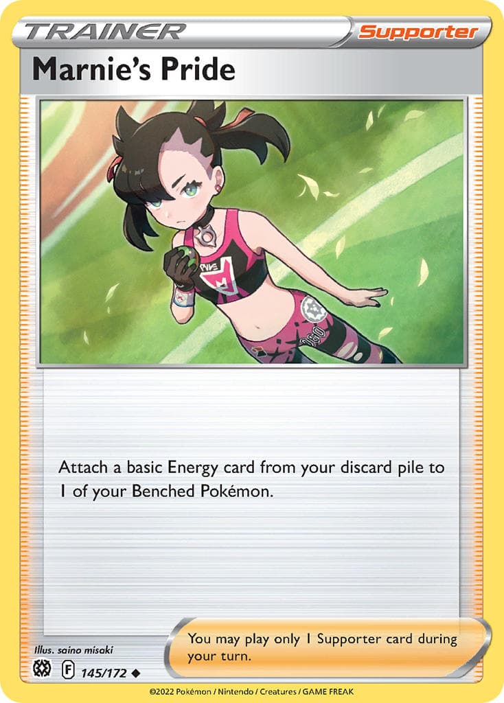 Marnies Pride — Brilliant Stars Pokémon card
