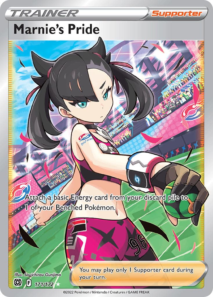 Marnies Pride — Brilliant Stars Pokémon card