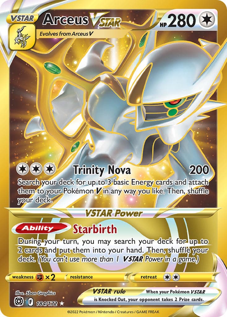 Arceus Vstar — Brilliant Stars