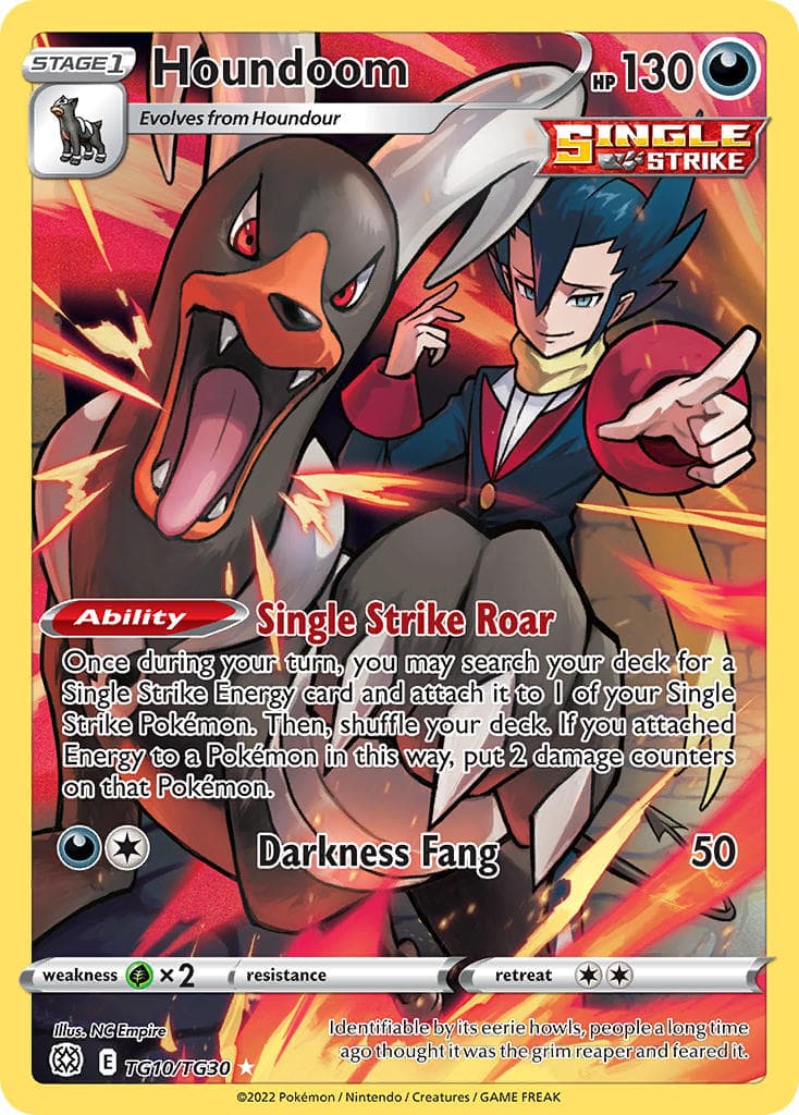 Houndoom — Brilliant Stars Pokémon card