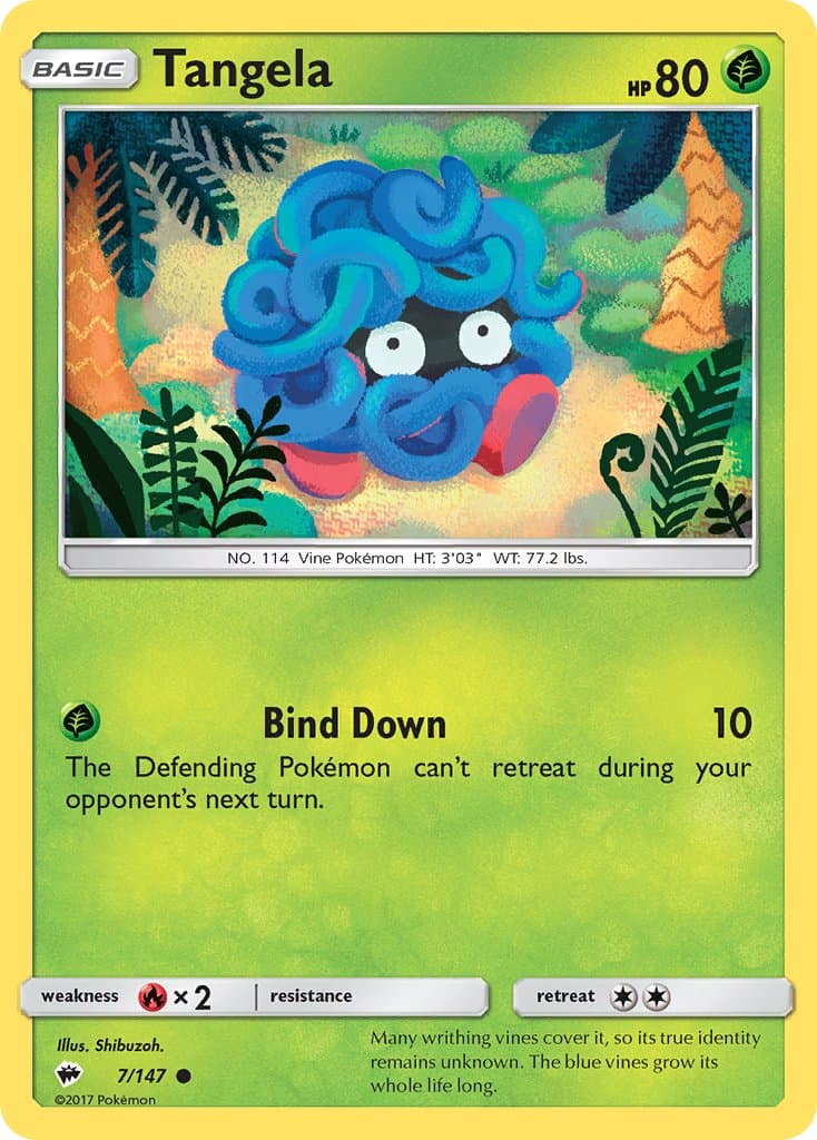 Tangela — Burning Shadows