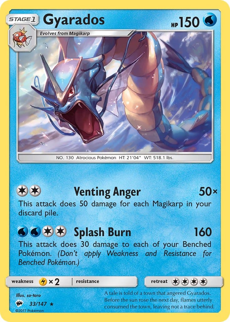 Gyarados — Burning Shadows