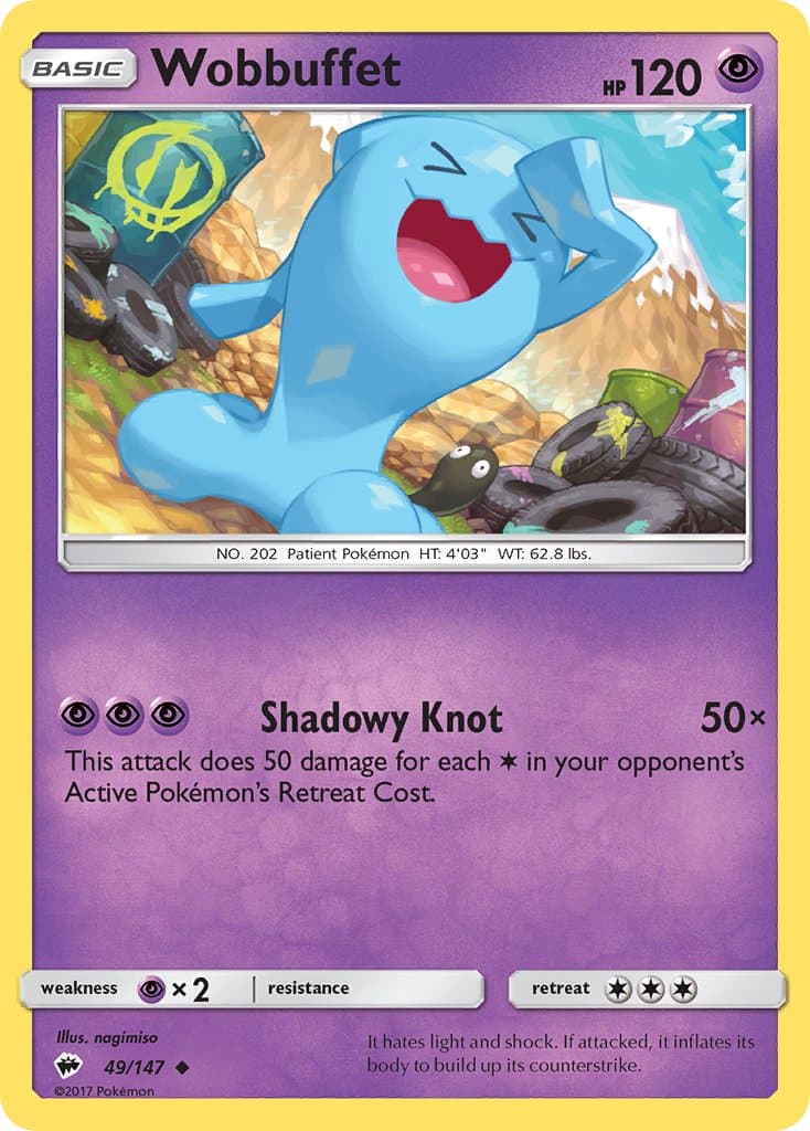 Wobbuffet — Burning Shadows