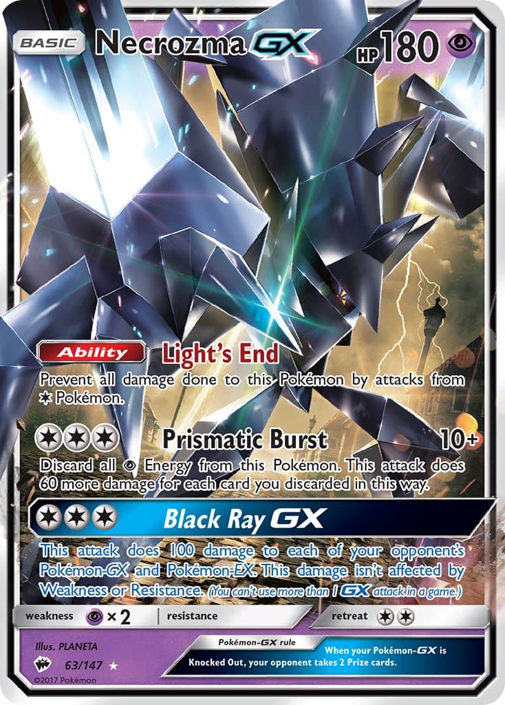 Necrozma Gx — Burning Shadows