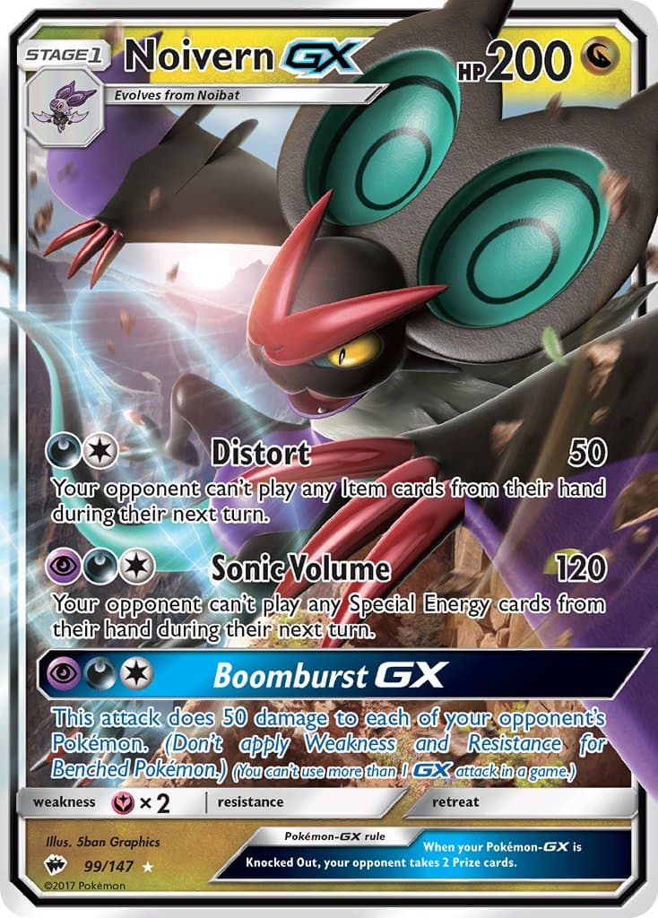 Noivern Gx — Burning Shadows
