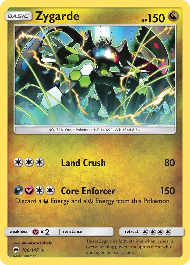 Zygarde — Burning Shadows